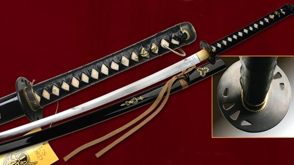 Pravá samurajská katana